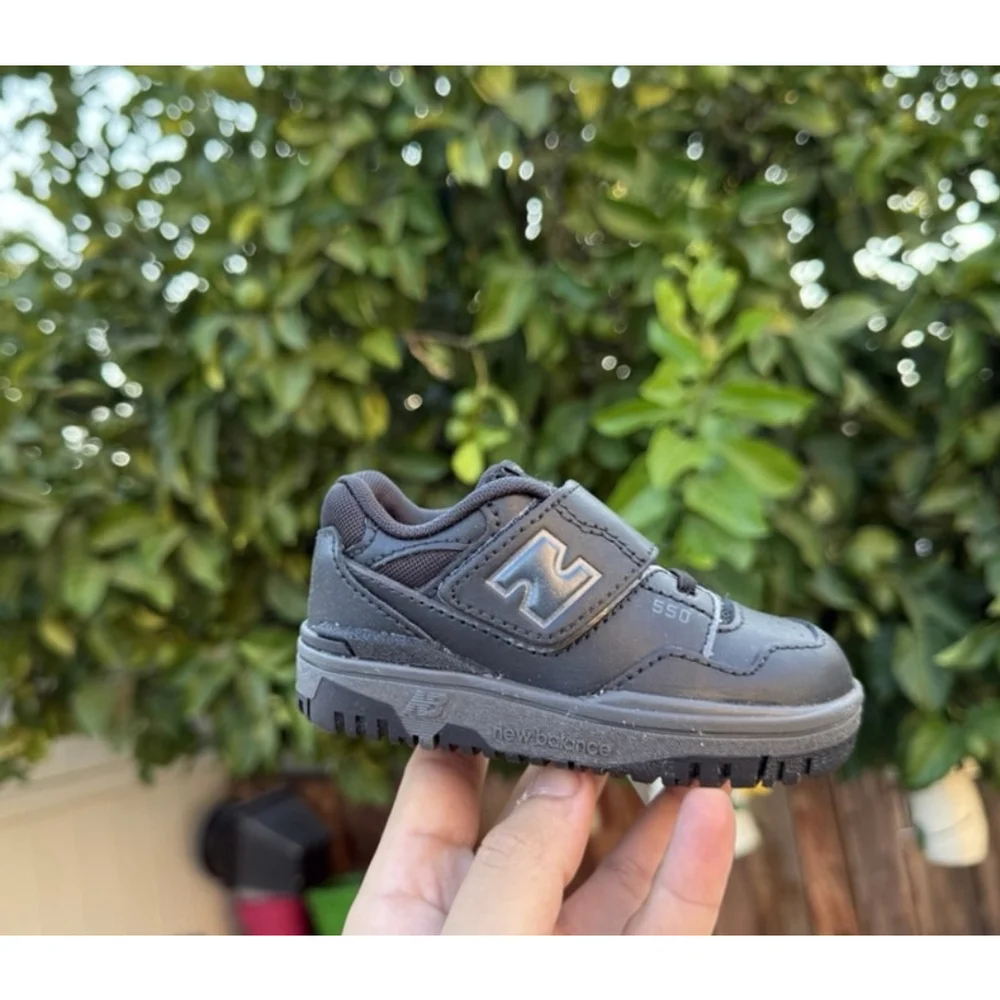 New Balance baby 5c 550 Bungee Lace with Strap IHB550BB